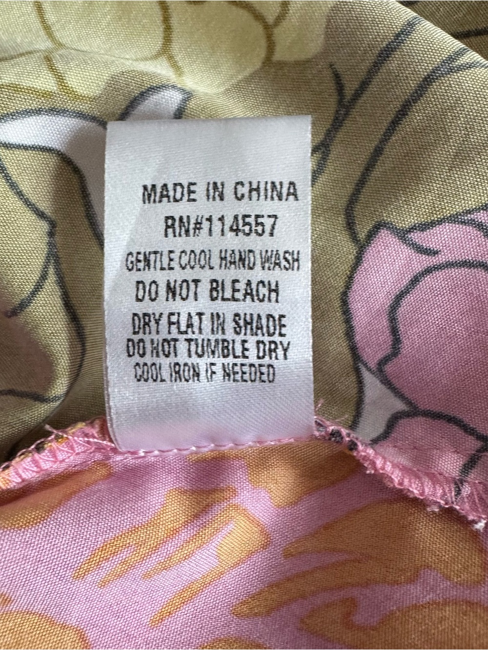 THML Sienna Sleeveless Floral Pink and Multi-Color Top Size S - Picture 9 of 9